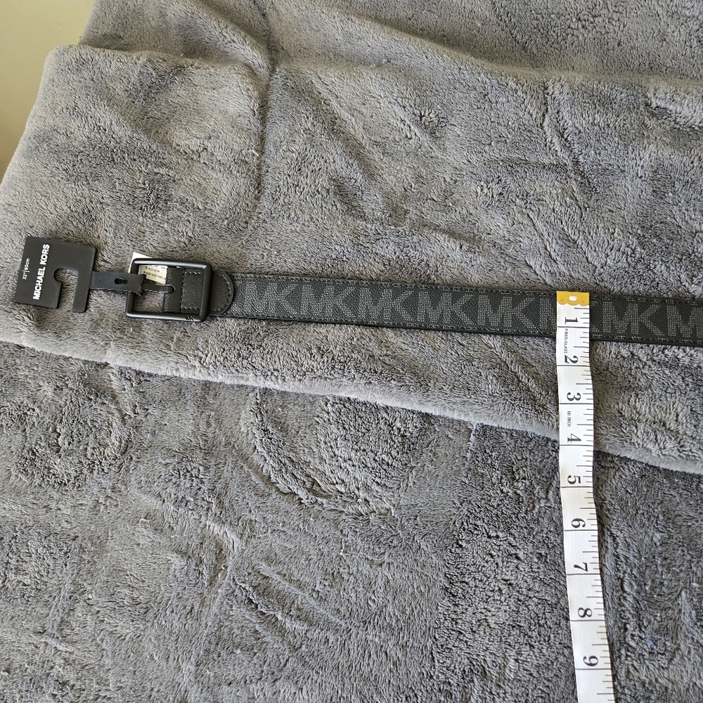 Men Michael Kors Signature Belt sz 32"/80cm - Picture 6 of 6